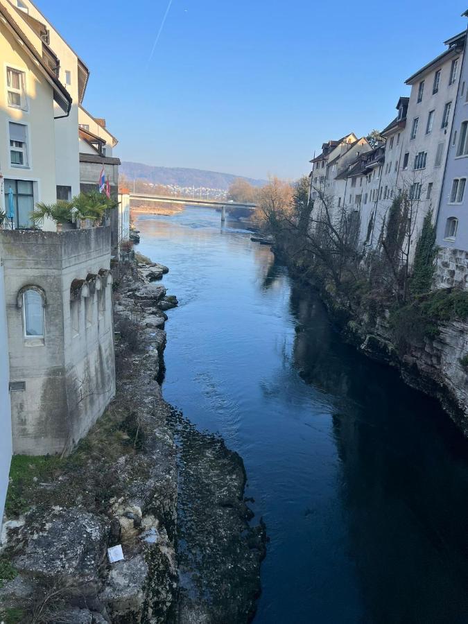 Blick Auf Schwarzen Turm - Freihofapartments Brugg  Exterior foto